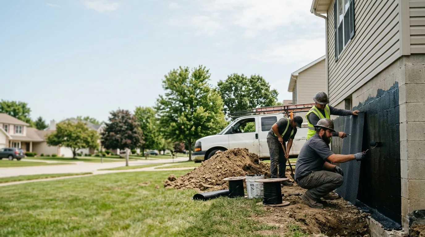 Basement Waterproofing in Kansasville, WI near me
